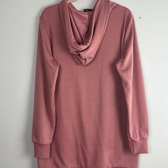 PRETTYGARDEN Womens Hooded Sweatshirt Dress Long Sleeve Pullover Hoodie Size XL - Picture 13 of 16